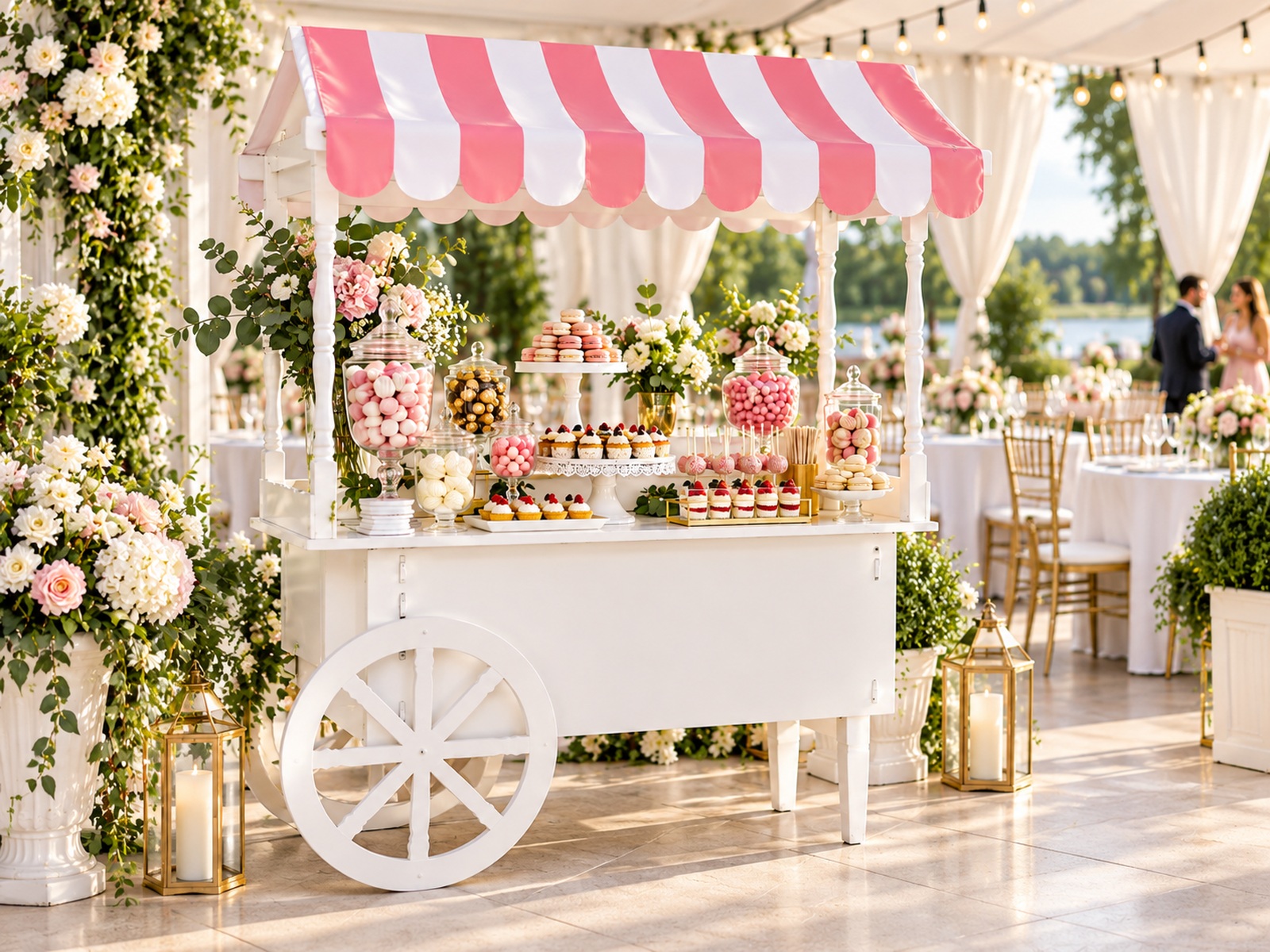 Аренда candy bar тележки — оборудование