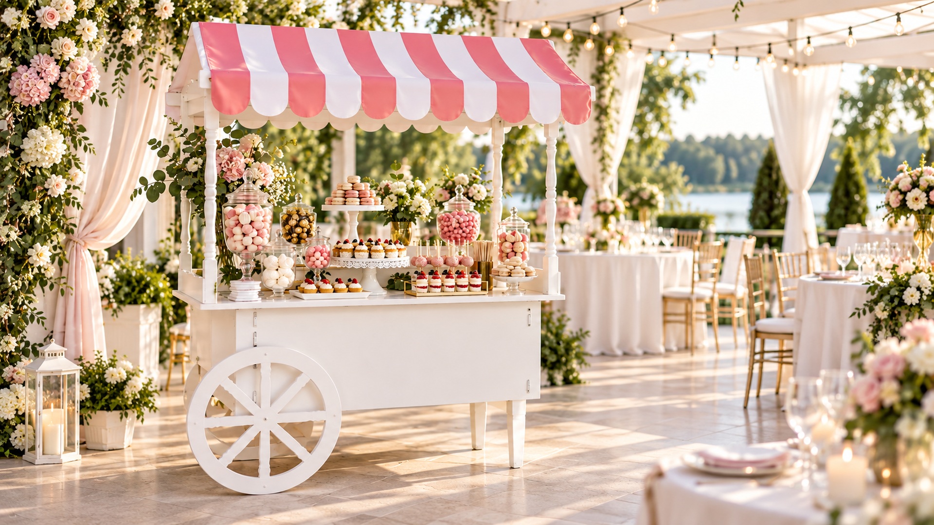 Аренда candy bar тележки — главное фото