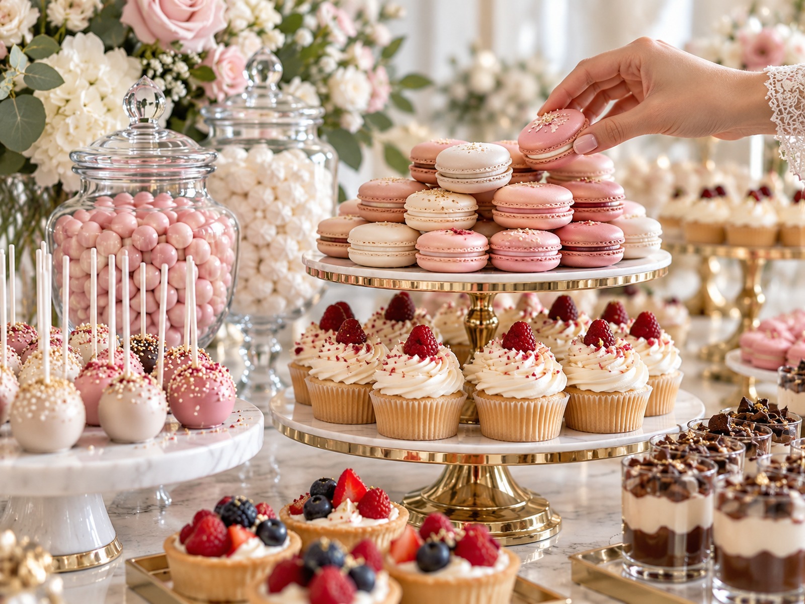 Candy bar / сладкий стол — подача